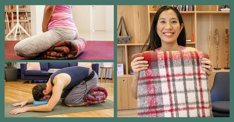 best yoga blanket