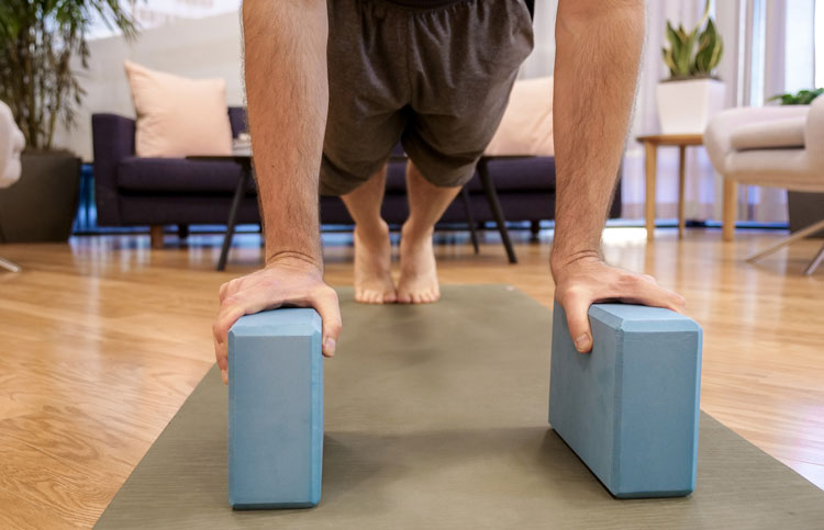 grippy yoga block