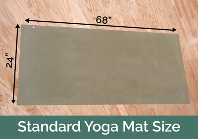 What Size Yoga Mat Is Standard?