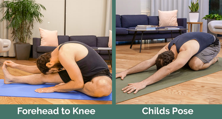 yoga poses men